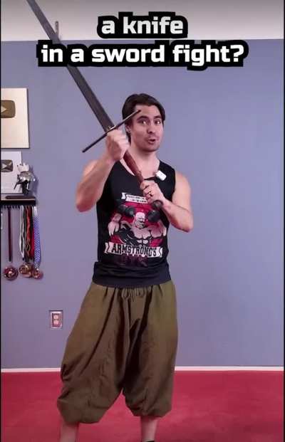 Be careful with knives