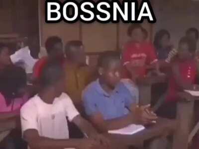 meanwhile in bossnian schools