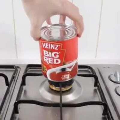 Open a can with this easy trick!