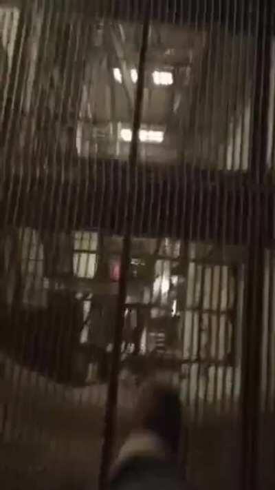 While casually walking in Paris.