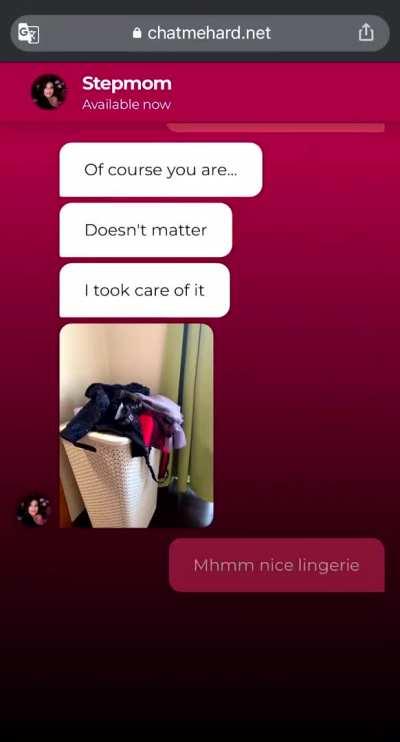 Smooth comeback after stepmom tells you off because of your laundry