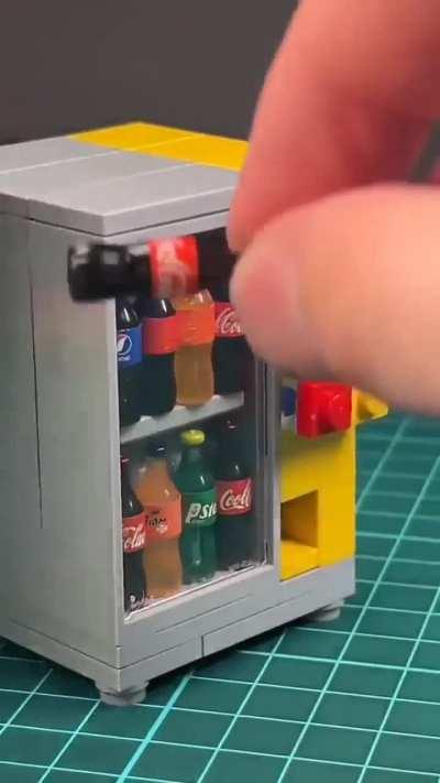 Cute Lego soda vending machine 
