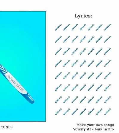 Intense toothbrush sound