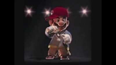 Mario rapping Hoe Cakes