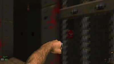 was playing some doom II then I saw these spinny bois