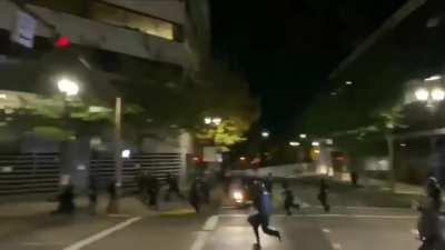 Portland police arrest problematic individuals as others run away - 14th October