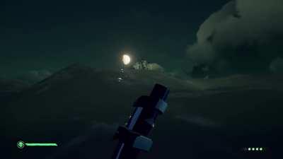 Was chasing a brig who had recently finished a fort of fortune and hit its kegs