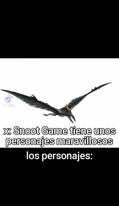 The characters of Snoot Game 