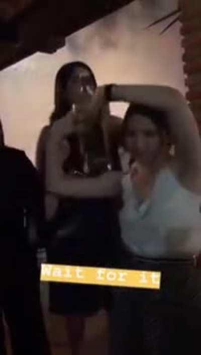 Her dad thought she didn't drink....