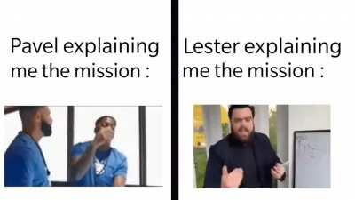 Calm down Lester!