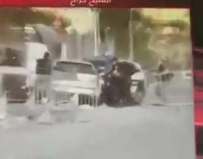 Breaking video of the car ramming from earlier today in Jerusalem