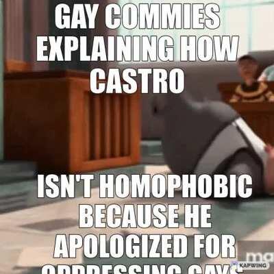 First Post! Gay commies are the worst, they literally support a system that goes against their own self interest