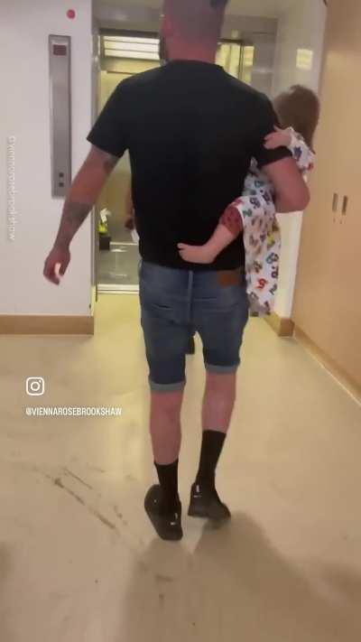 Little princess successfully removes her birthmark 