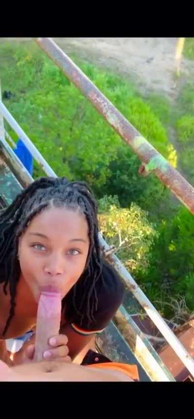 Good girls get on their knees anywhere