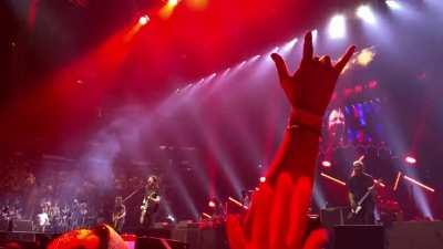 Dave messing up the words to Monkey Wrench was absolutely hilarious