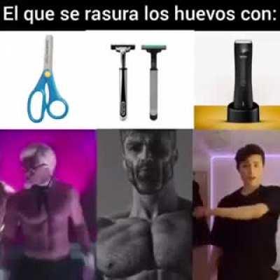 ¿Y si no me los rasuro?