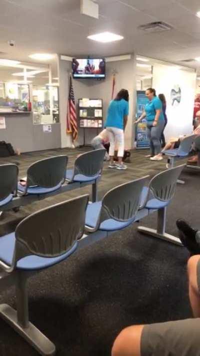 Just another day at the tag office in FLA