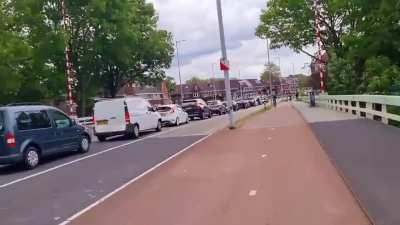 🗣️ Elon Musk : 'Defeating traffic is the ultimate boss battle. Even the most powerful humans in the world cannot defeat traffic.' Random Dutch guy: '🚲'