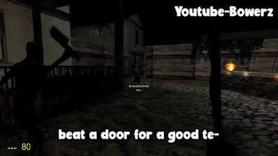 4 lads playing a scary map