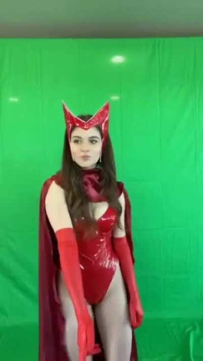 tayamillerr as Scarlet Witch