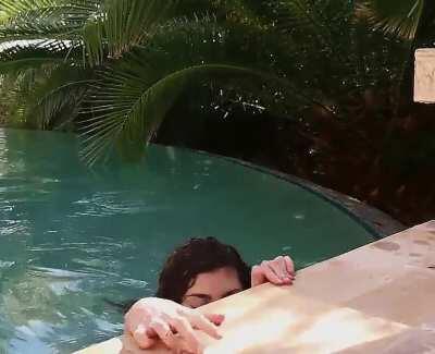 Getting Out of the Pool (x-post /r/PoolsidePorn)