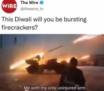 It's Our Duty To Burst Crackers This Diwali.