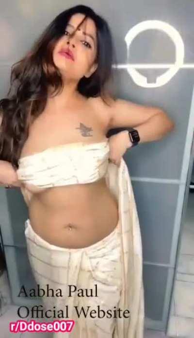 🔥🥰 Aabha Paul new Latest Paid Private App Exclusive VIDEO ❤️ Having trouble with her Top & Finally AreolaSlip😋!! Don't Miss 🥰🔥