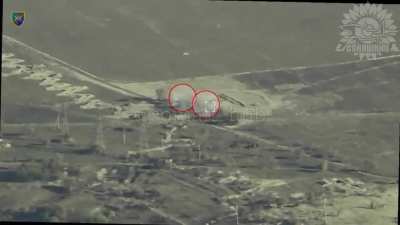 Ukrainian MiG-29 struck (claimed) Russian Battalion Command Post with GBU-39 bombs. Southern direction. 01.10.2025