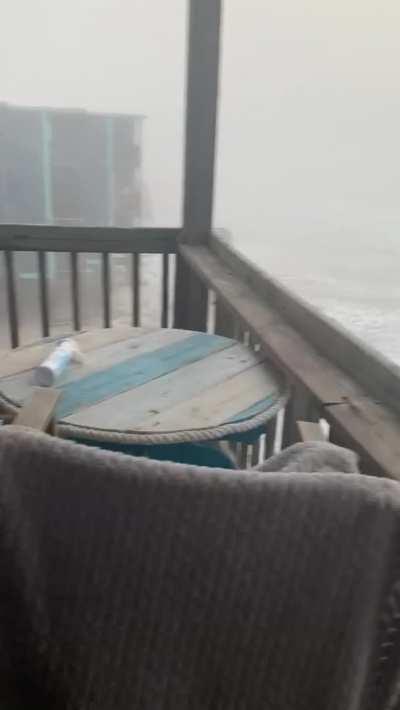 I love having sex on a balcony