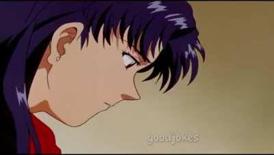 [Poetry] Misato learns about the exaggerate anxiety of a Japanese Eva pilot