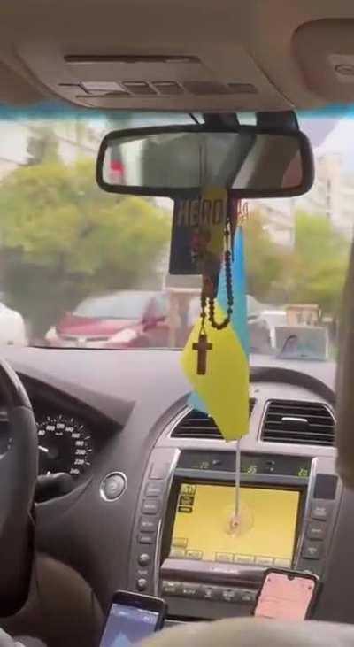 A taxi in Ukraine :)