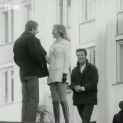 Bottom pinching experiment, 1971