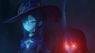 Hu tao jumpscare (warning scary alert)