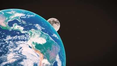 Dark Side of the Moon + Space Engine