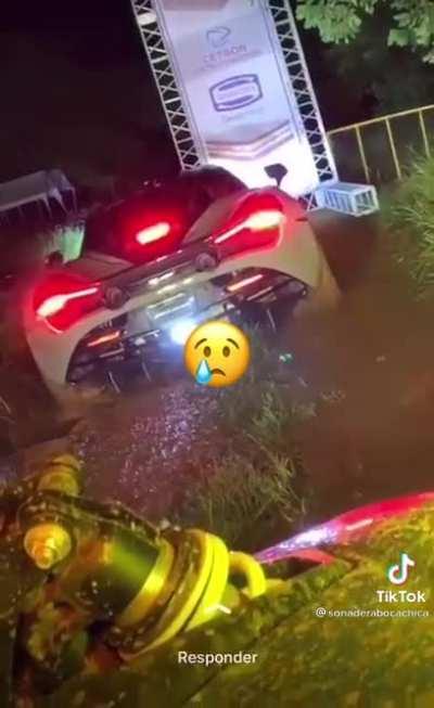 Mclaren in off-road Convoy