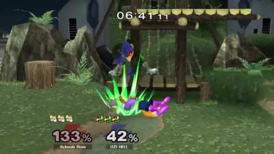 I watched that Magi clip about d-throw>jab>laser the other day. It's good.