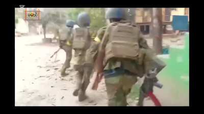 PDF capturing the last Myanmar Army outpost in Indaw, Sagaing Region.