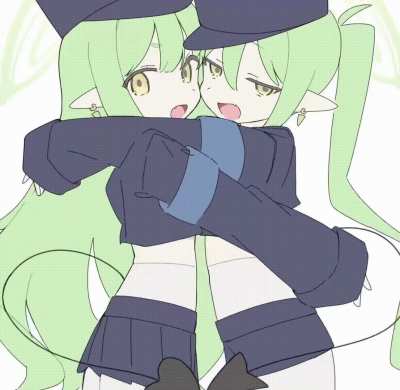 Hikari and Nozomi having fun by @sinnop10