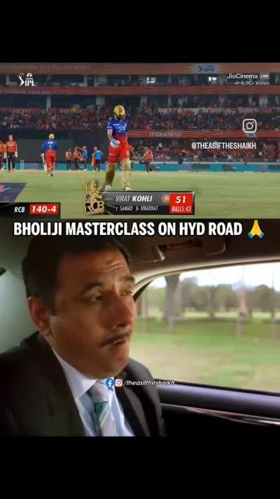 No offence I like Kohli but not the innings he played 