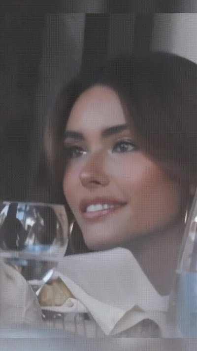 I would melt if she stared at me like that