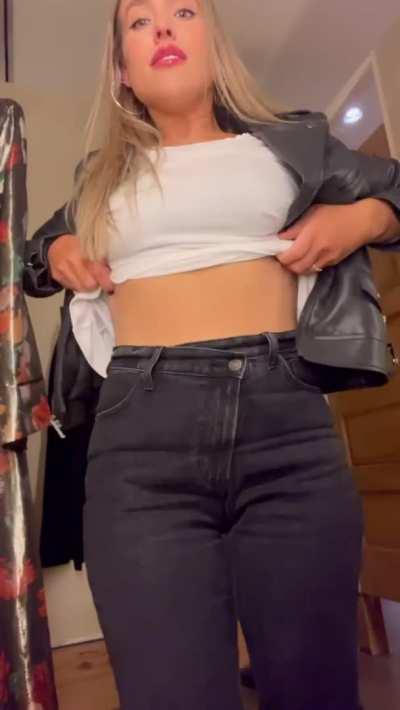 I can’t promise I’d keep quiet if we fucked in the changing room