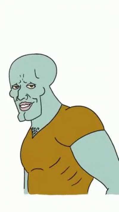 Handsome squidward