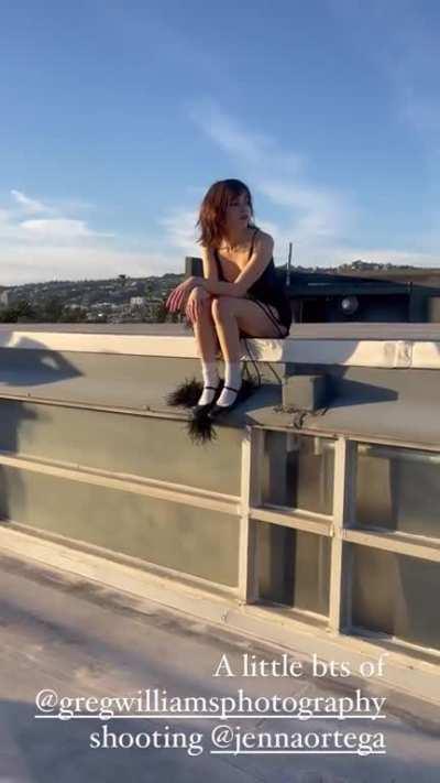 All BTS footage from Jenna’s Sunday Times Style shoot