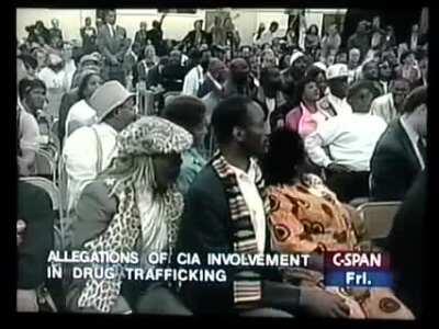 Never forget: In 1996, Mike Ruppert, A former L.A. Police narcotics detective, confirms the CIA involvement of trafficking drugs and destroying Black Communities in the USA.