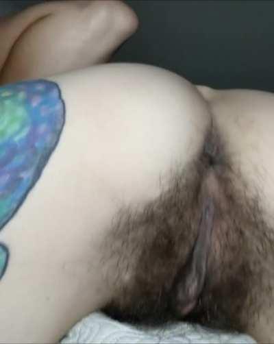 A little fanny fuzz in your face?