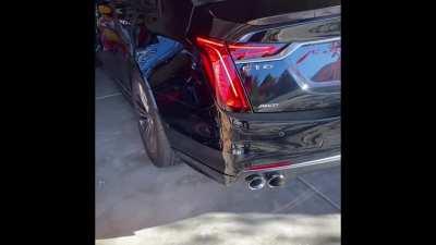 Cold start on the Blackwing V8