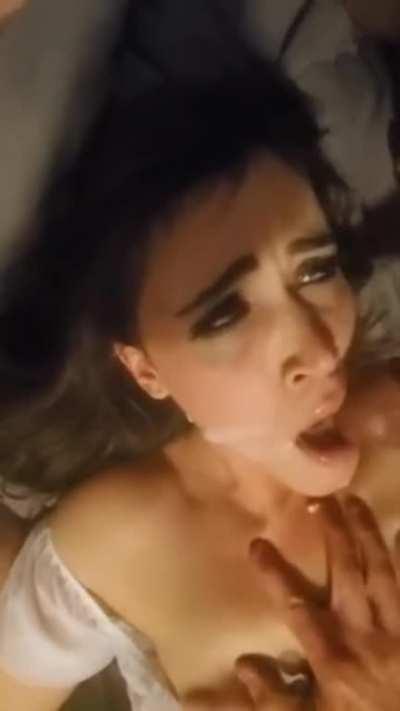 Hubbys friend had a huge load for me as I play hostess and get gangfucked ;)