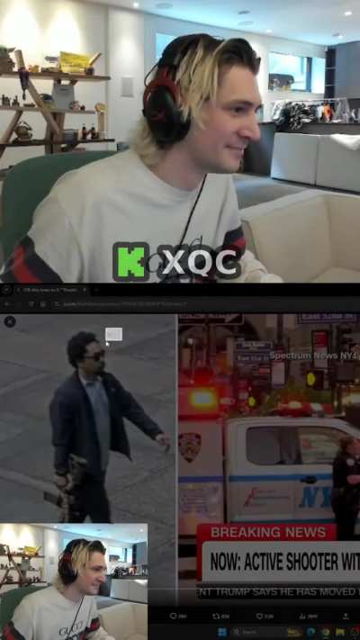 XQC witnesses the Prime of American Journalism