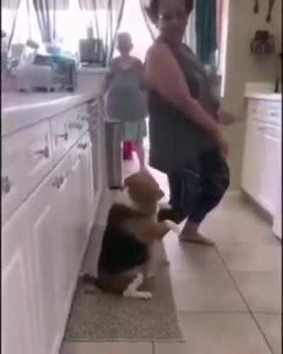 He’s got some moves