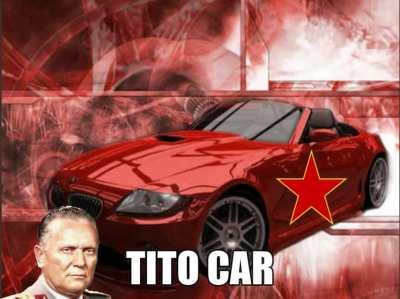 With Marshal Tito we stand!